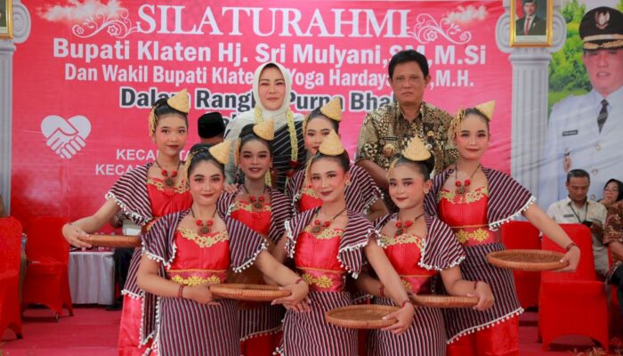 Sebelum Purna Tugas Bupati Sri Mulyani dan Wakil Sambangi Eks Kawedanan di Delanggu 